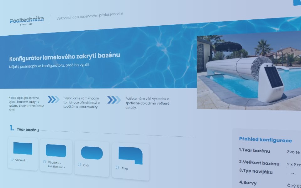 Konfigurace lamel na míru